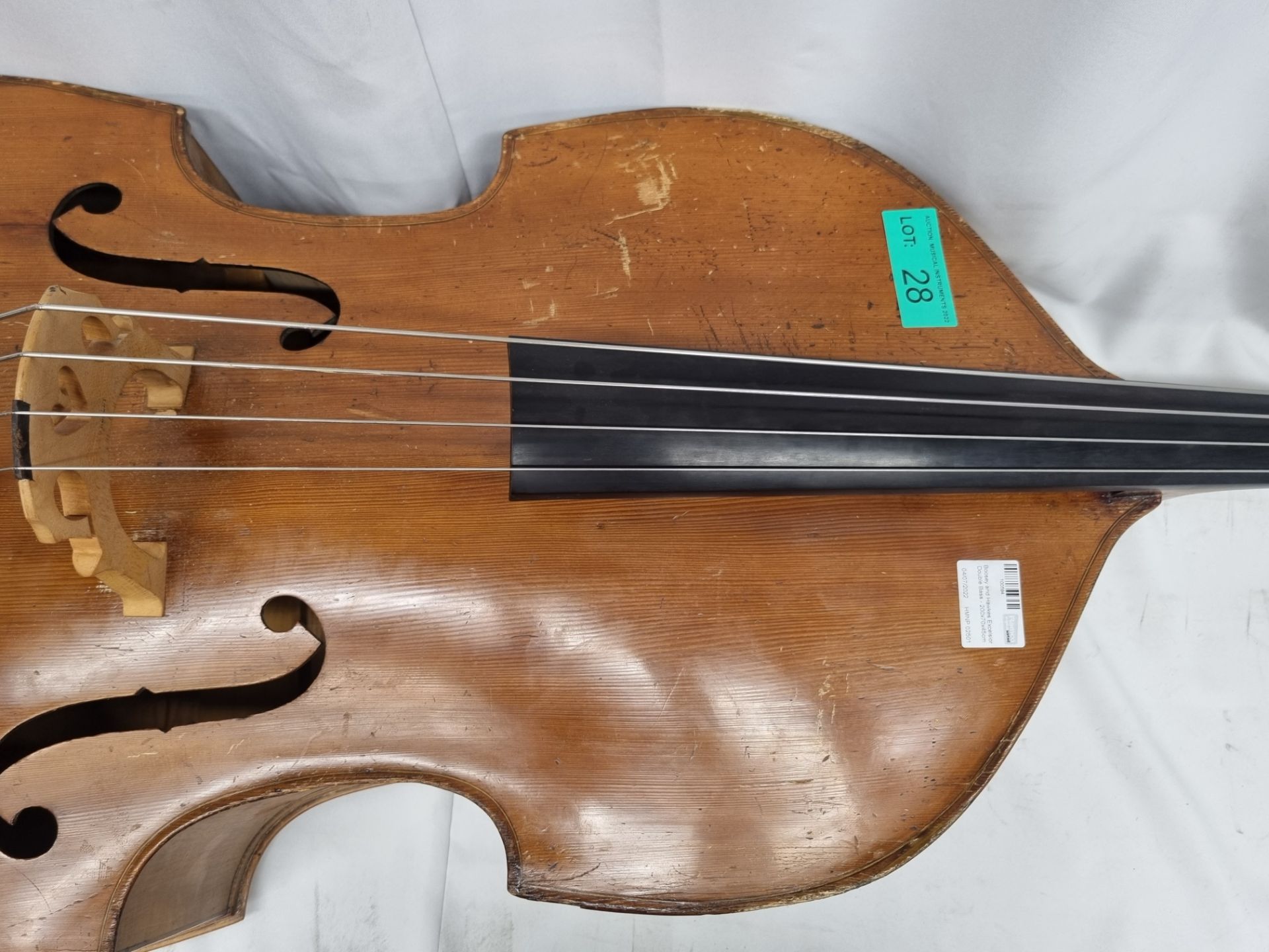 Boosey and Hawkes Excelsior Double Bass - Image 10 of 21