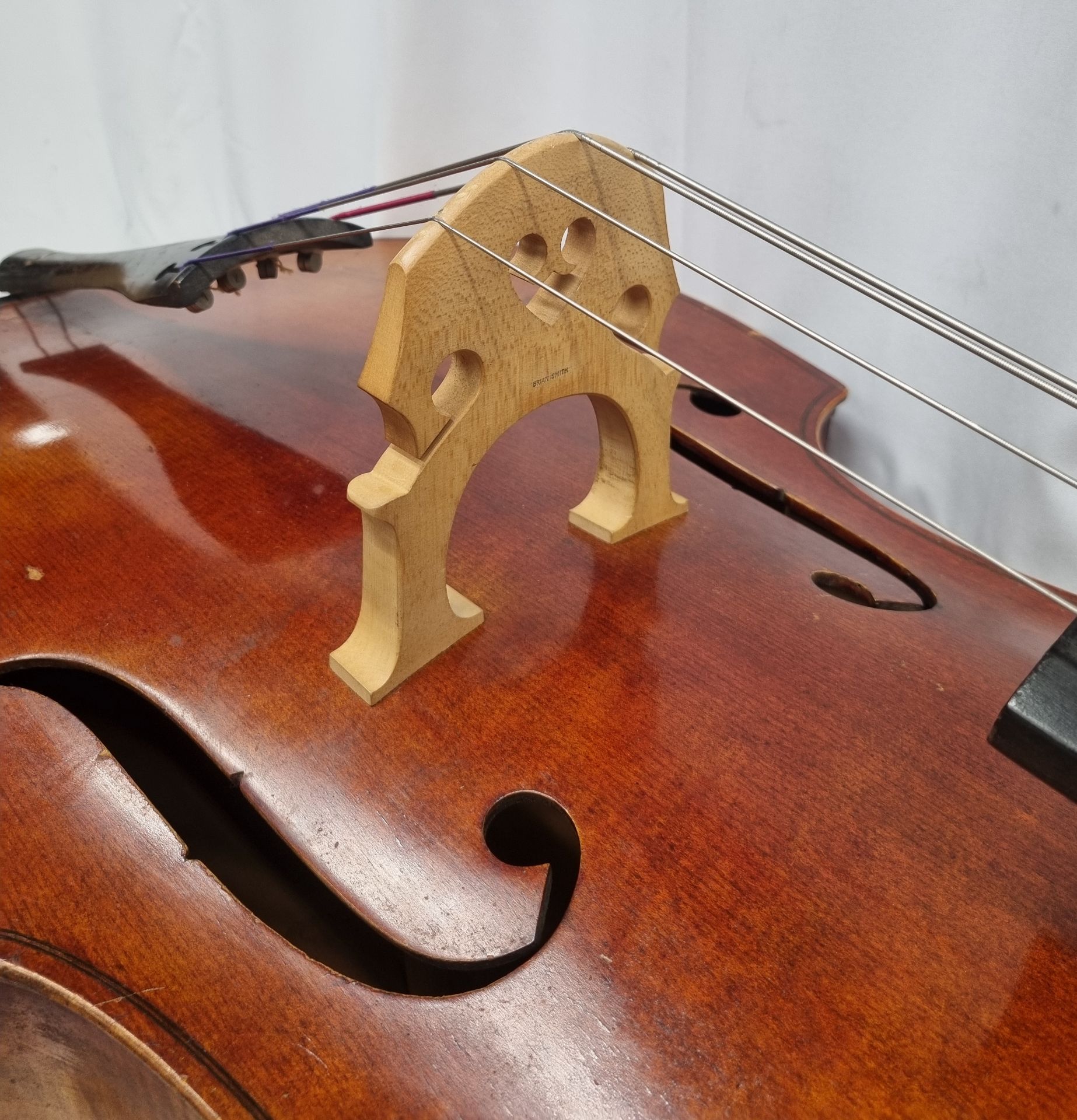 Boosey and Hawkes Excelsior Double Bass in Bag - Image 12 of 27