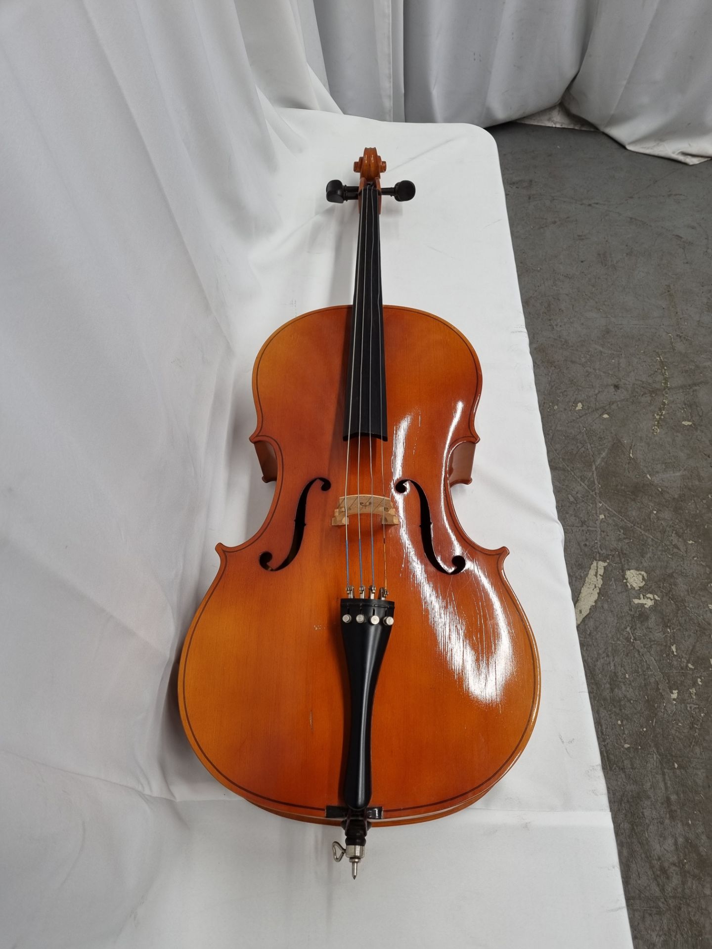 Cello & case - Image 3 of 16