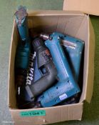 Cordless drills Bosch, Makita - AS SPARES OR REPAIRS