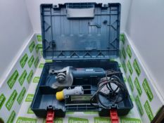 Bosch GWS 850C electric angle grinder & case 110v