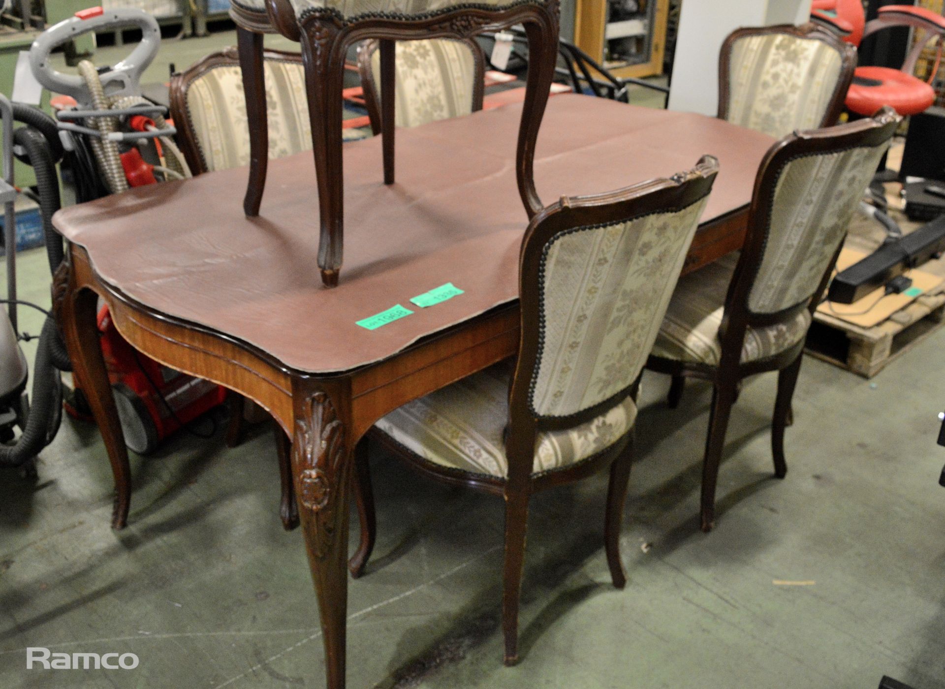 Dining Table & 6 Chairs - table measurements L1740 x D900mm - Image 15 of 15