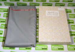 Wool House excellent quality 170s luxury fabric x2 - 1 in box