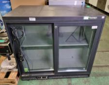 Gamko LG2/250SD84 Double Sliding Door Bottle Cooler