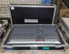 Soundcraft Spirit LX7 Mixer & case 230V 50Hz L83 x W69 x H29cm