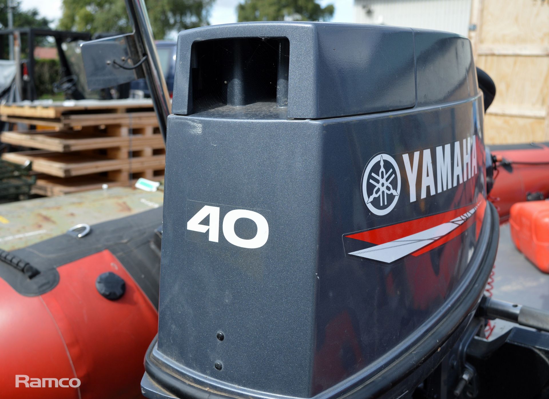 SIT Resqcraft 5000 with Yamaha 40 outboard engine & SBS R2 750 Trailer boat dimensions L5200 x D2060 - Image 21 of 24