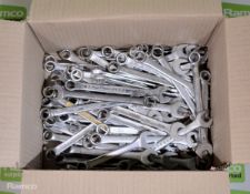 Various Sized Combination Spanners - approx 80