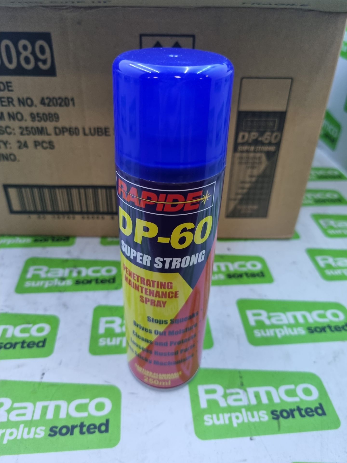 Rapide DP-60 Super Strong Penetrating Spray - 24 cans - 250ml - Image 2 of 3