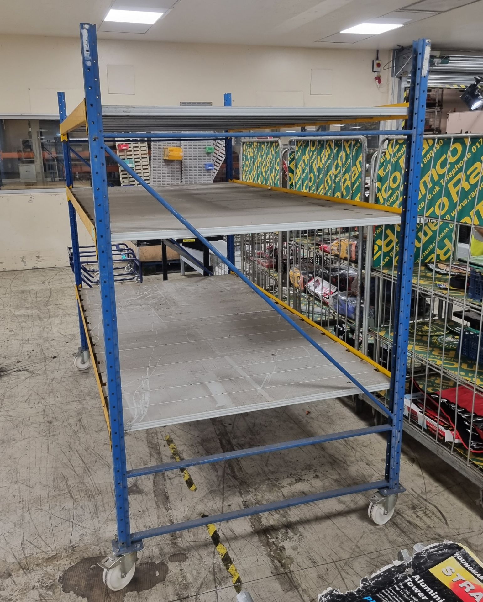 Shelving Racking Trolley assembly - L2300 x D1200 x H1960mm - Image 3 of 3