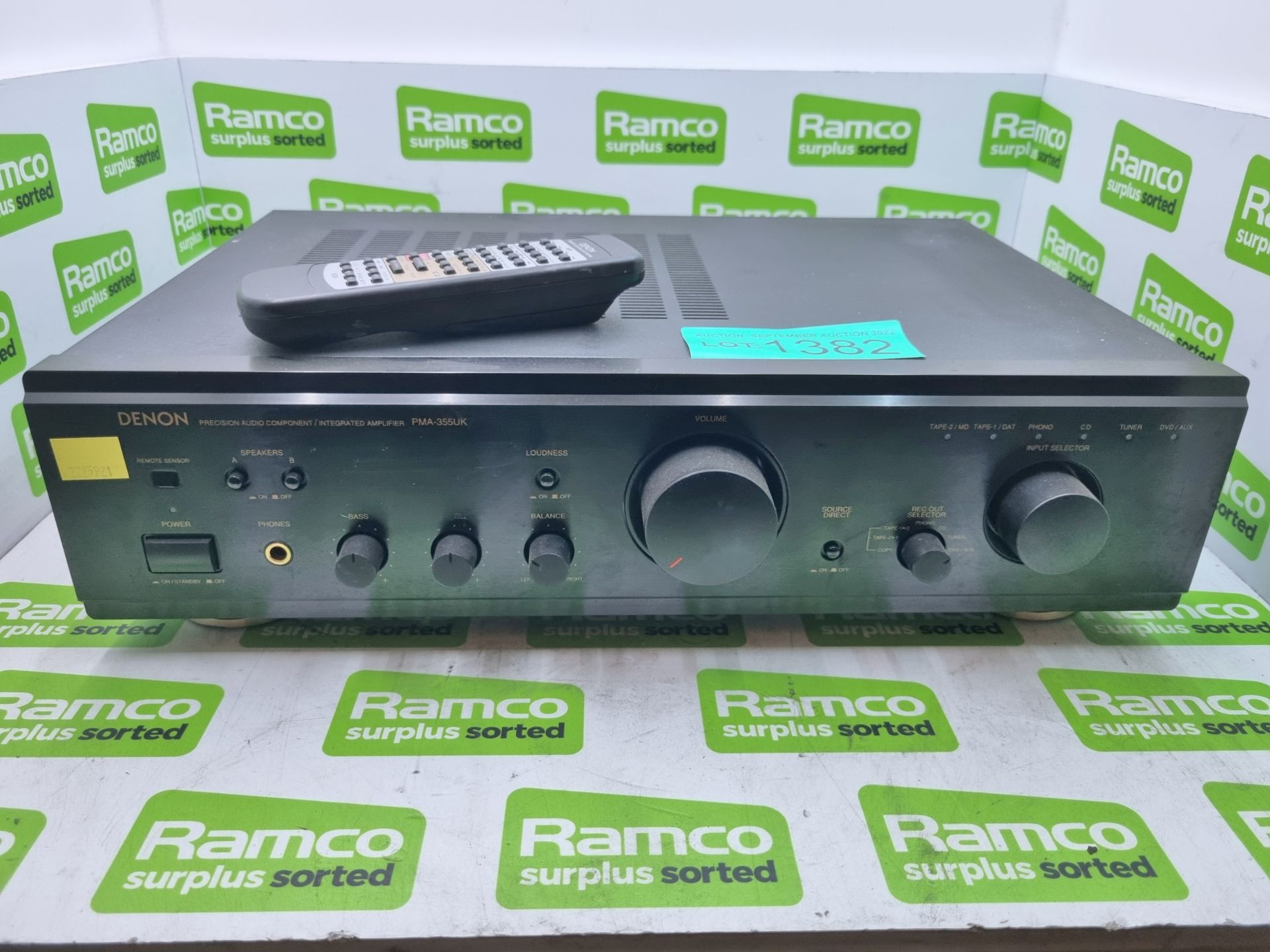 Denon PMA-355UK amplifier audio - Image 2 of 3