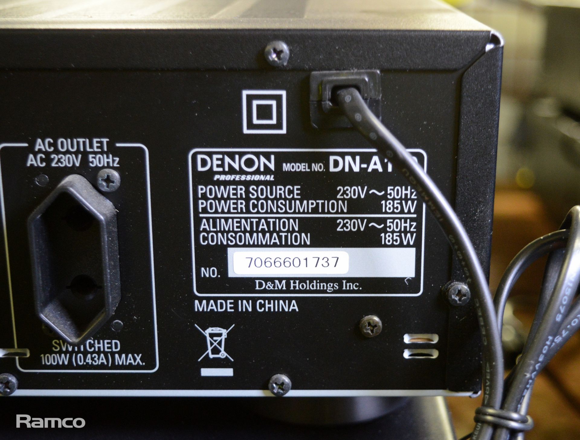 7x Denon DN-A100 Professional Integrated Amplifiers - Image 4 of 4