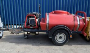 1000 Litre Brendon Bowser Diesel Power Washer with Yanmar Engine - Towable