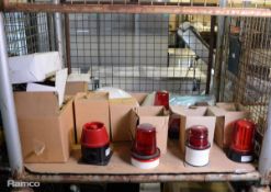 Assortment of electrical warning equipment - Lights & sirens