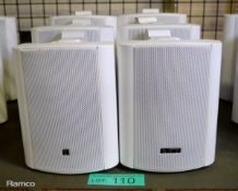 3 pairs of SKY Wall Mountable Speakers