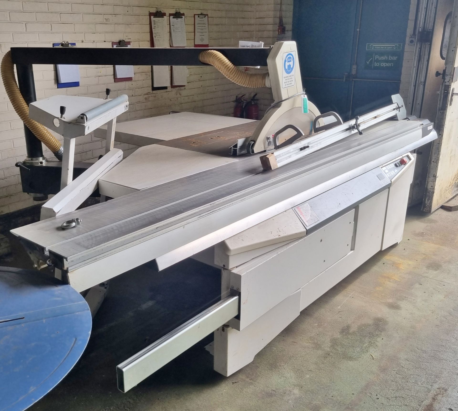 Paoloni P450Nx heavy duty panel saw with tilting table - YOM 09 - serial 23418 - 50hz - 415v 3 ph - Image 5 of 8