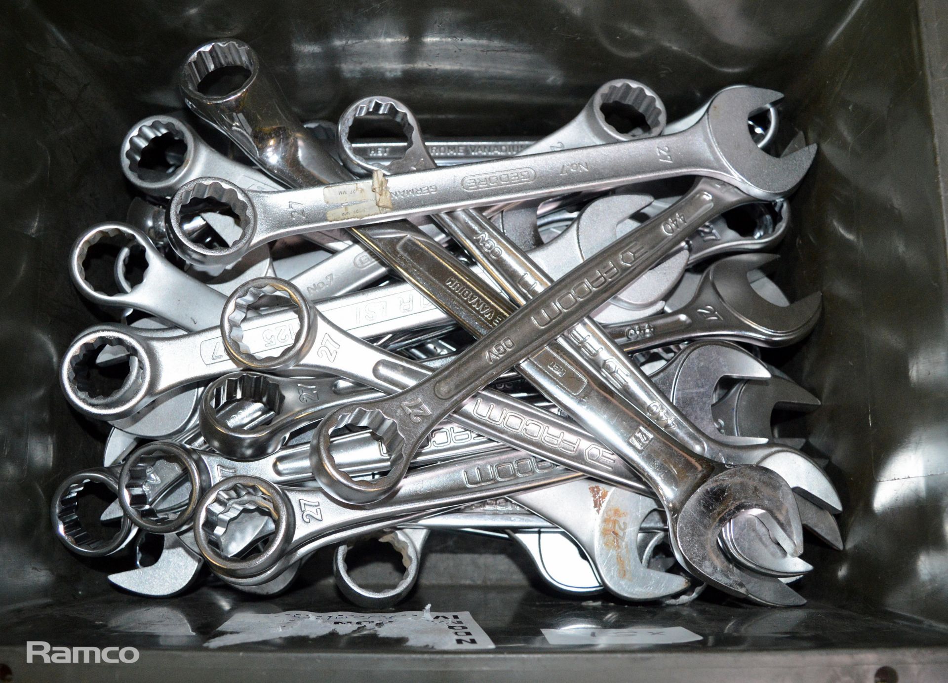 Various Sized Combination Spanners - approx 50 - Image 2 of 2