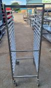 Tray trolley 60 x 70 x 165