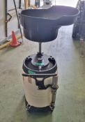 Samoa wheeled oil drainer - 100L / 25 gallon