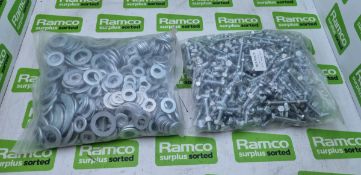 Bolts & Washers (various sizes)