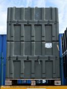 2x Medium Green Movement Containers - 122x90x90cm