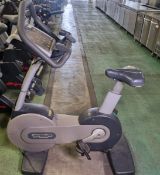 TechnoGym NEWBIKE EXC 500 SP upright exercise bike 60 x 30 x 145