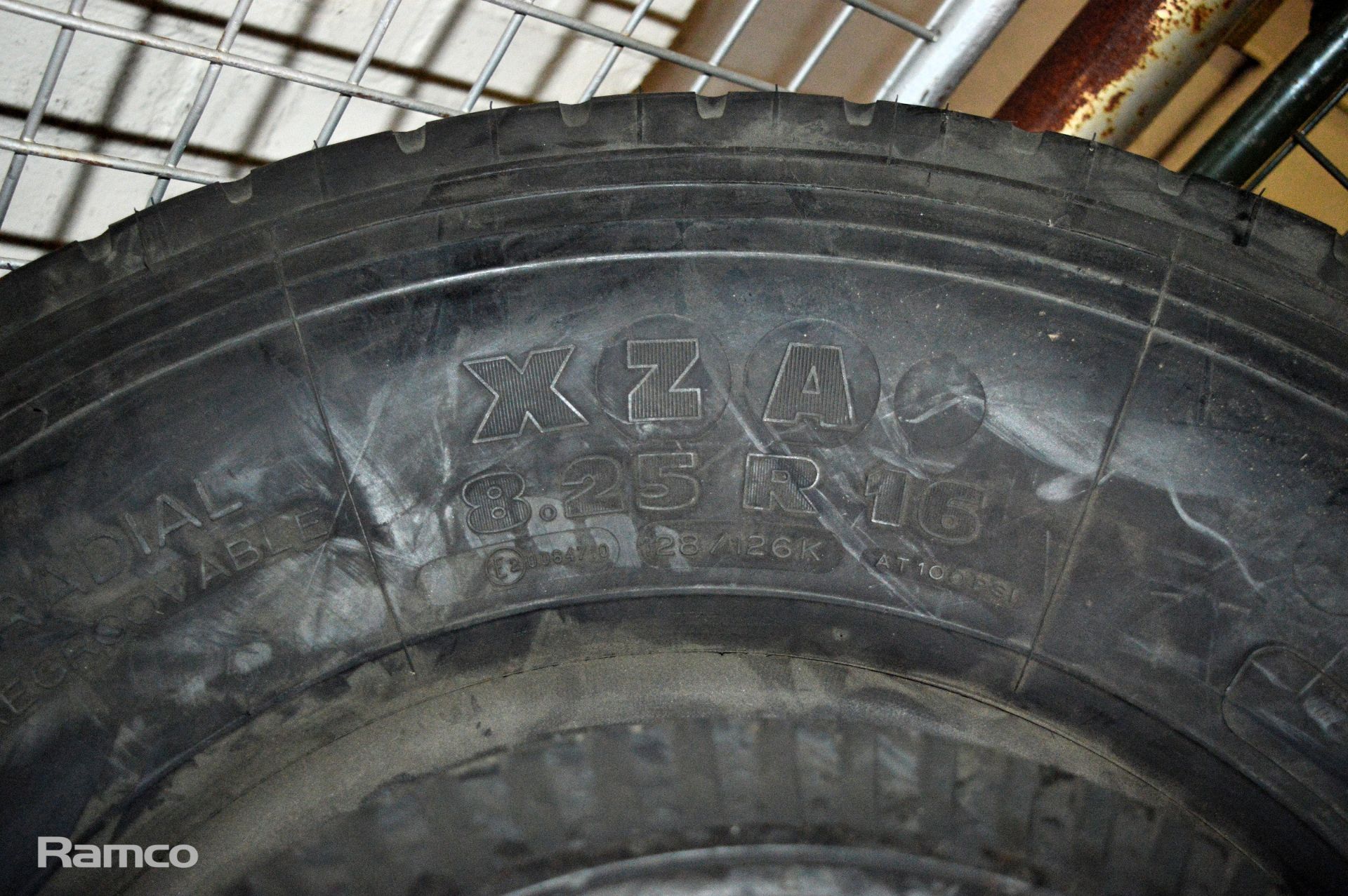 Vehicle and Trailer Tyres - 1x Michelin XZA 8.25R16 128K Tyre, 2x Supreme 4.80/4.00-8 Trailer Tyres - Image 2 of 3