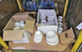 Crockery - plates, cups, saucers