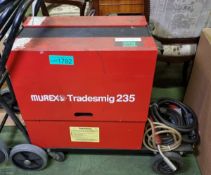 Murex tradesmig 235 mobile mig welder
