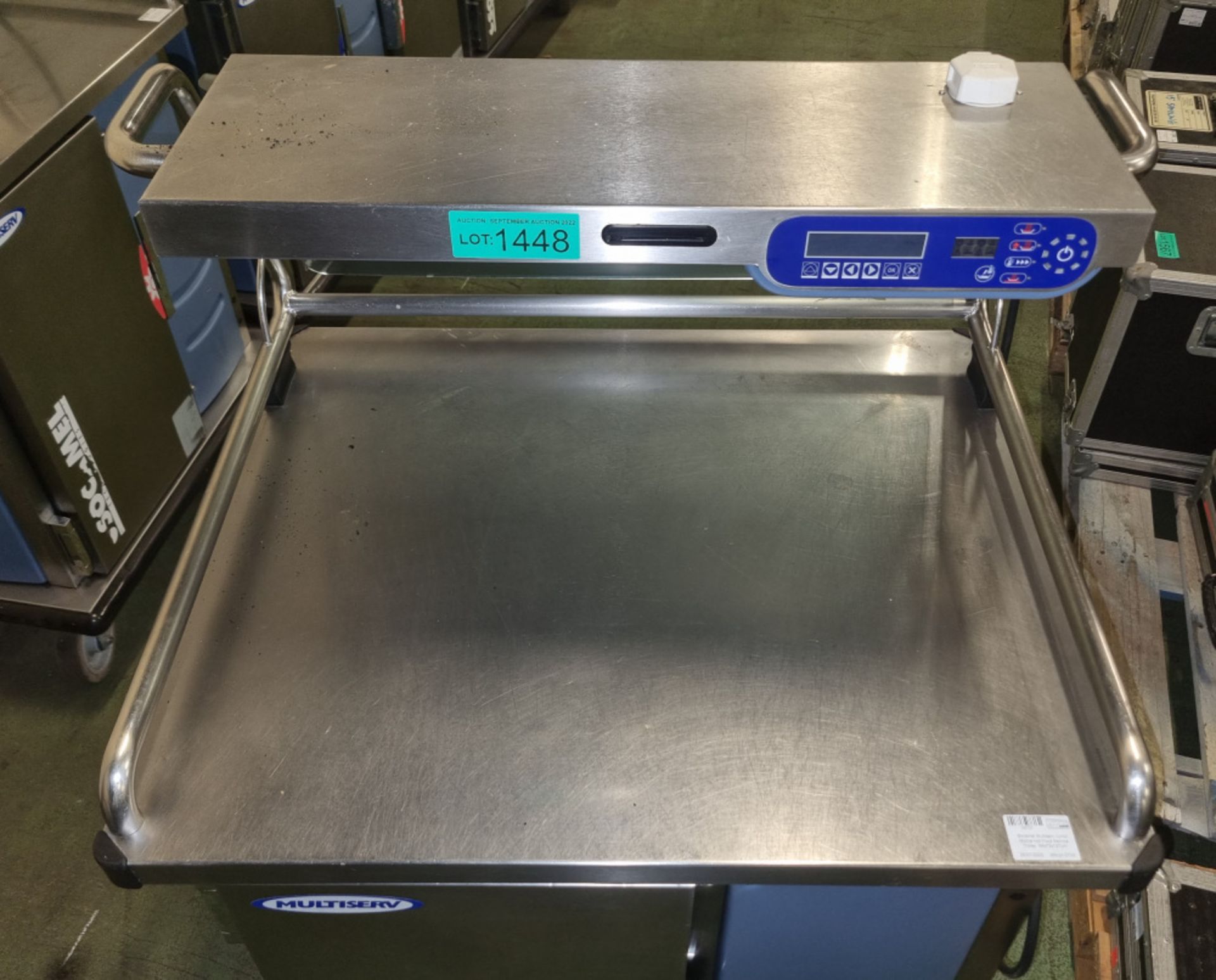 Socamel Multiserv Junior Mobile Hot Food Service Trolley 86x73x137cm - Image 2 of 5