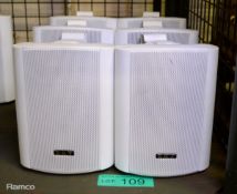 3 pairs of SKY Wall Mountable Speakers