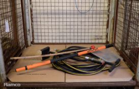 Sirus Black & Yellow 20 Bar 300 PSI Hose with Spray Nozzle and Intake