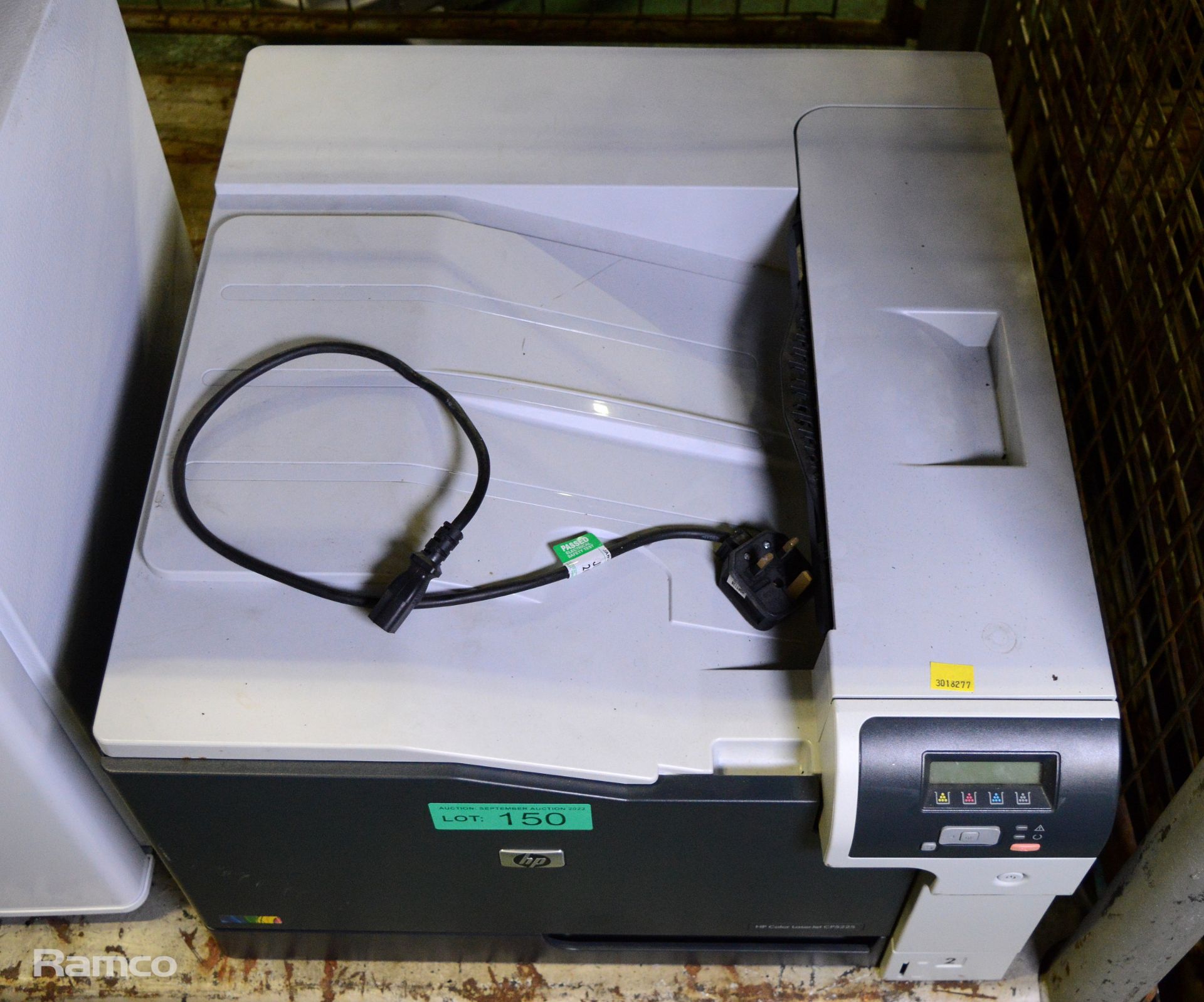 HP CP5225n A3 Colour Laser Printer - Image 4 of 8