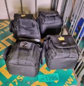 4x Lowepro camera bags - small