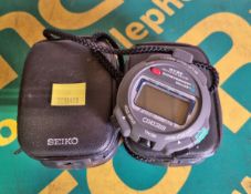 2x Seiko digital stopwatches