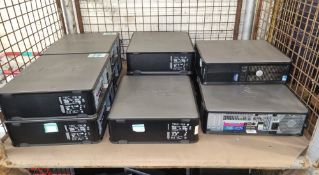 Various Computer Base Dell Optiplex 360/375/380 - 10 units in total