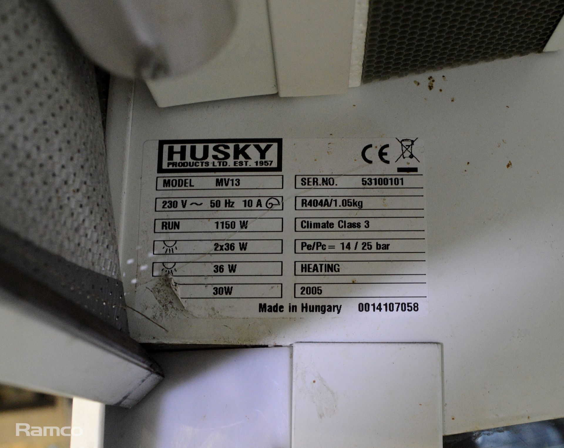 Husky MV13 open front chiller - 230V - 50Hz - Image 4 of 5