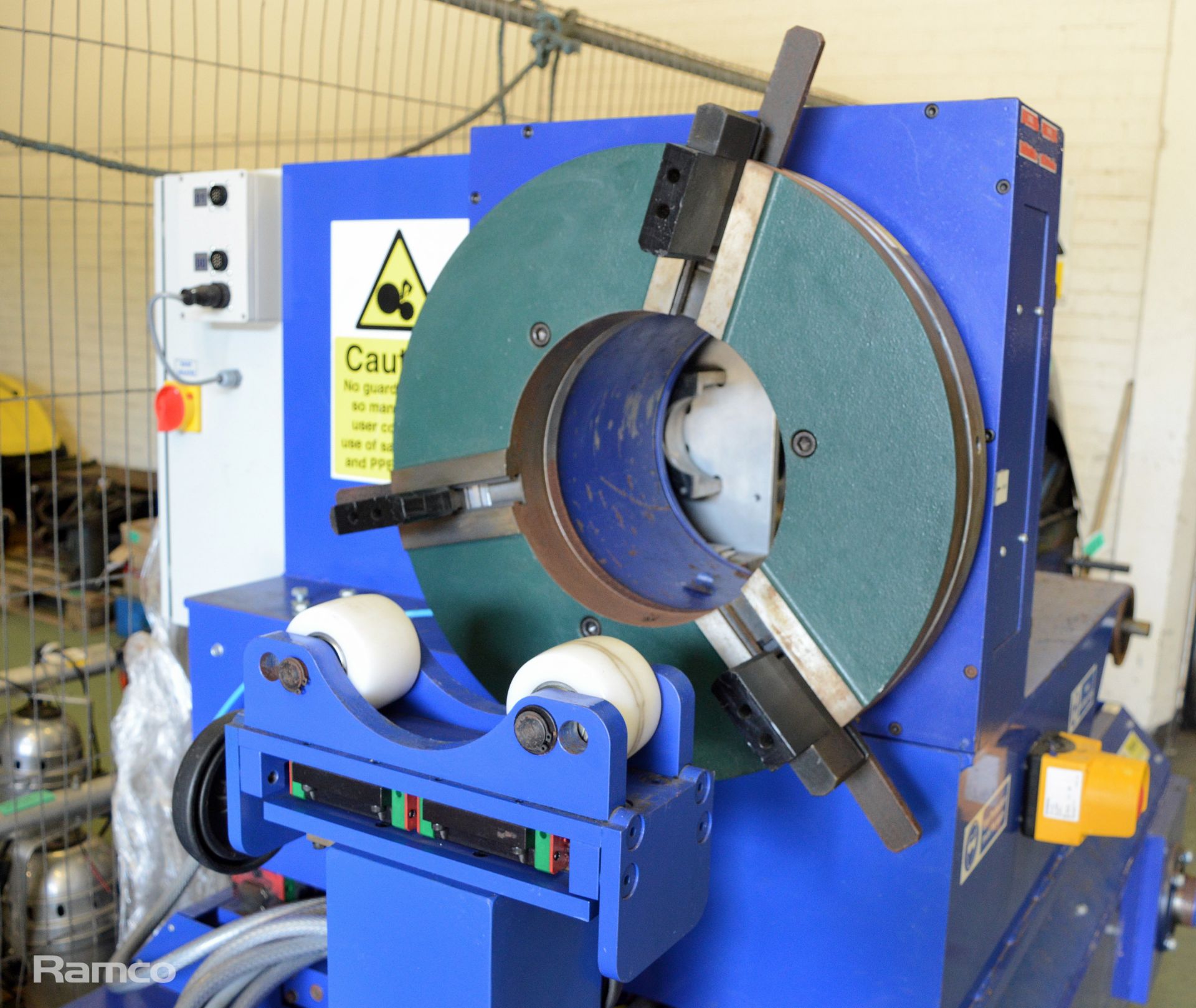 VBC manufactured IE300i welding lathe with spares package - no computer/control panel (as pictured) - Image 14 of 42