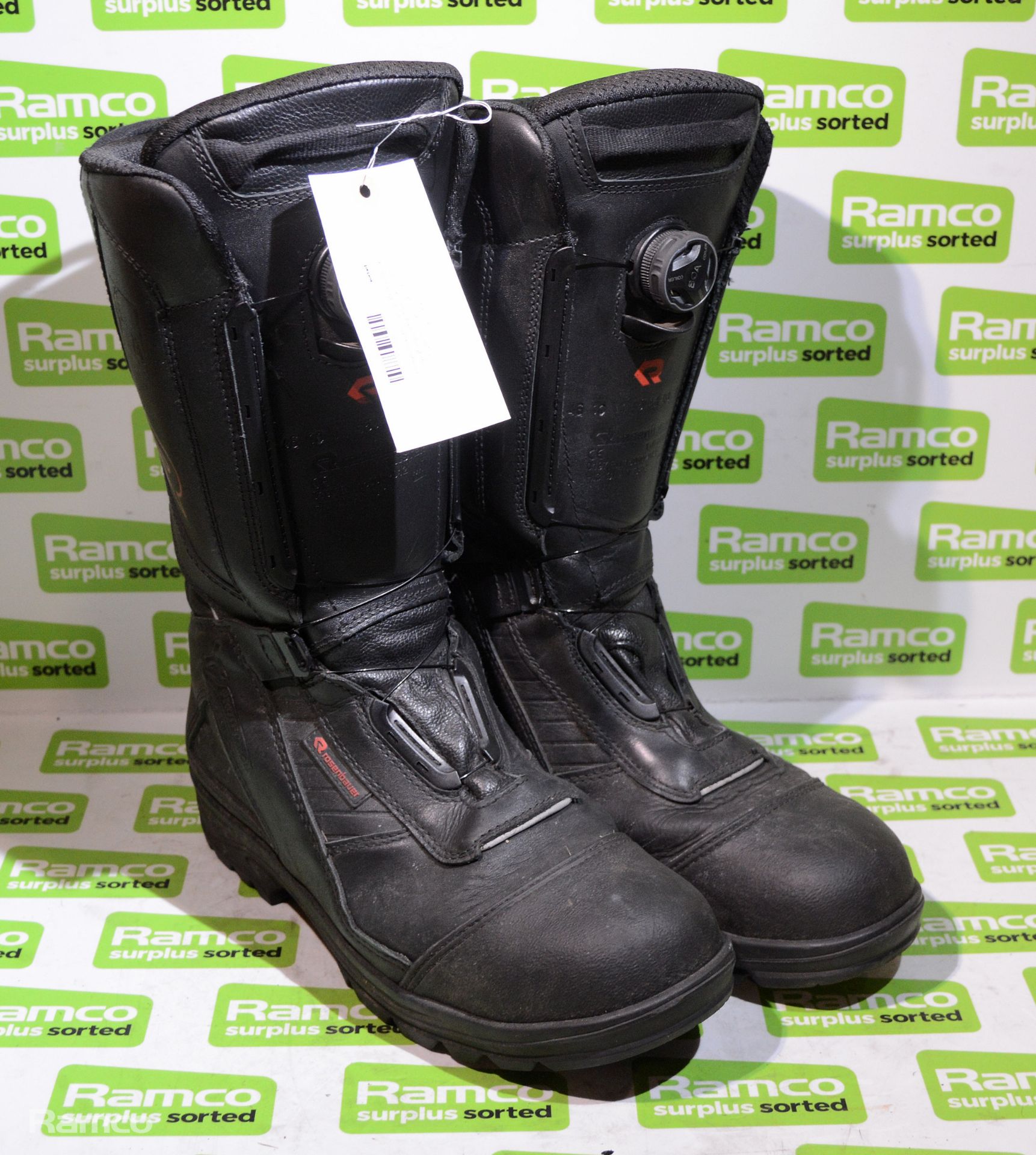 Rosenbauer Sympatex Fire & Heat Resistant Boots Pair - Size: EU 46, UK 11.5 - 30x30x40cm