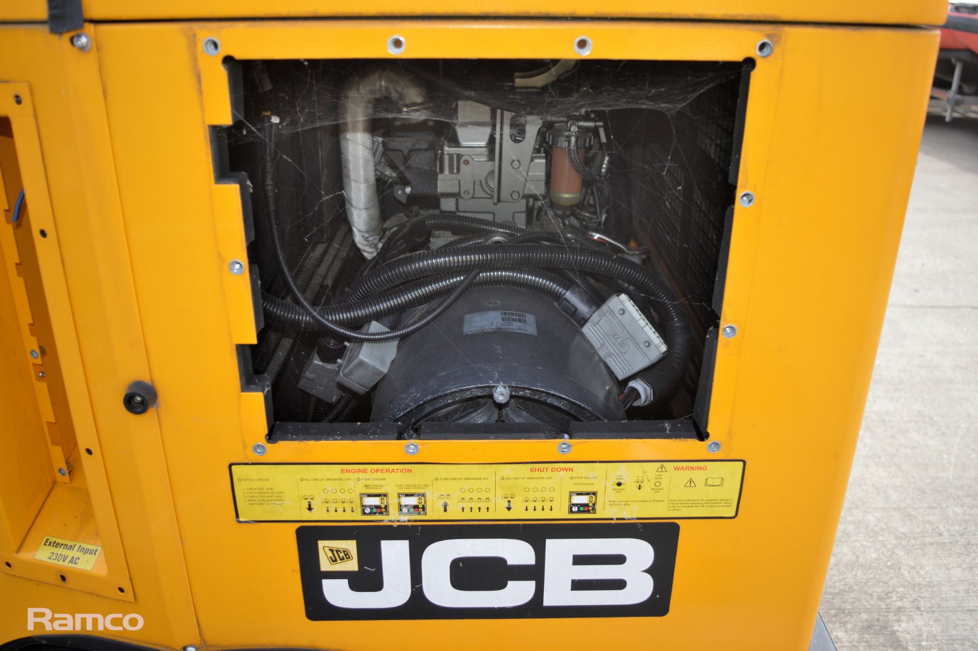 JCB Interhandler LT9 lighting unit trailered - 7Kva - Phase 1 - L240 x W120 x H200cm - Image 9 of 15