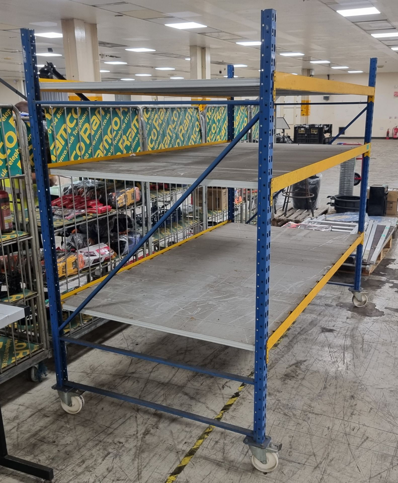 Shelving Racking Trolley assembly - L2300 x D1200 x H1960mm - Image 2 of 3