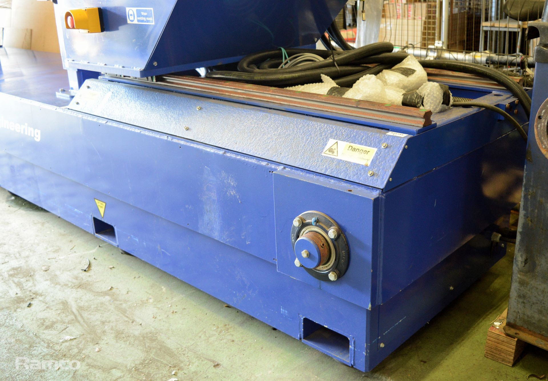 VBC manufactured IE300i welding lathe with spares package - no computer/control panel (as pictured) - Image 27 of 42