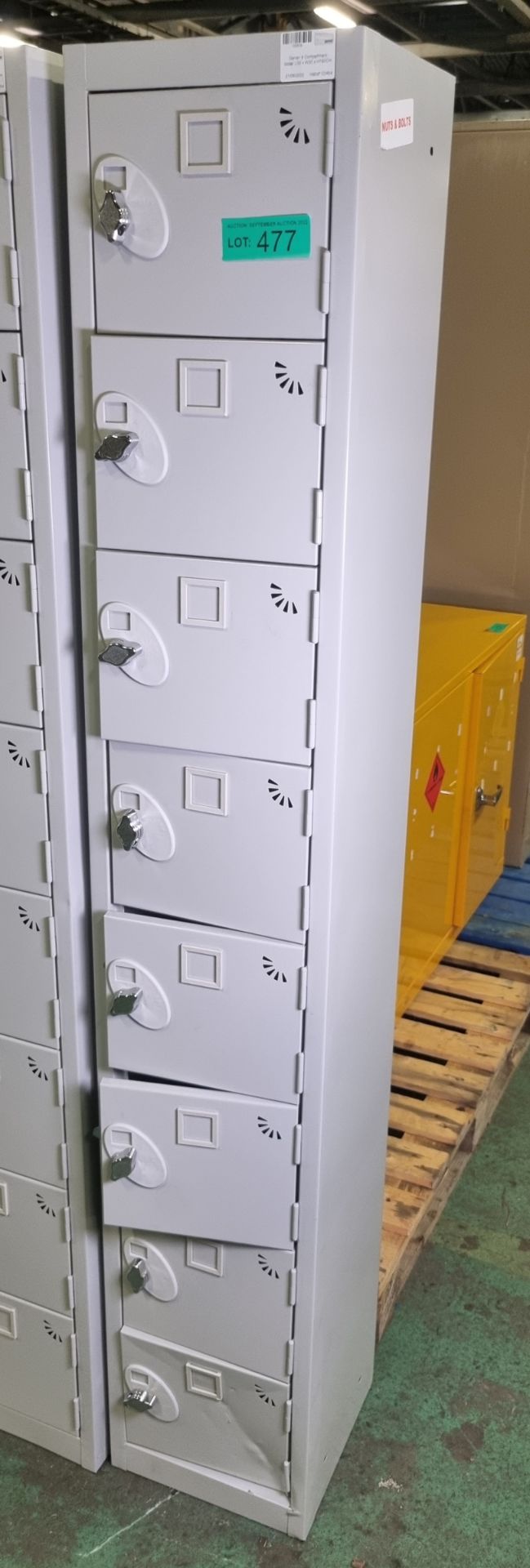 Garran 8 Compartment locker L30 x W30 x H180 cm - Image 2 of 4