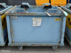 Empteezy ADC10C Mini Skip on Castors - 1250kg Max Capacity