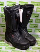 Rosenbauer Sympatex Fire & Heat Resistant Boots Pair - Size: EU 42, UK 8 - 30x30x40cm