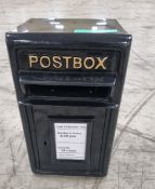 Replica Post Box - Black