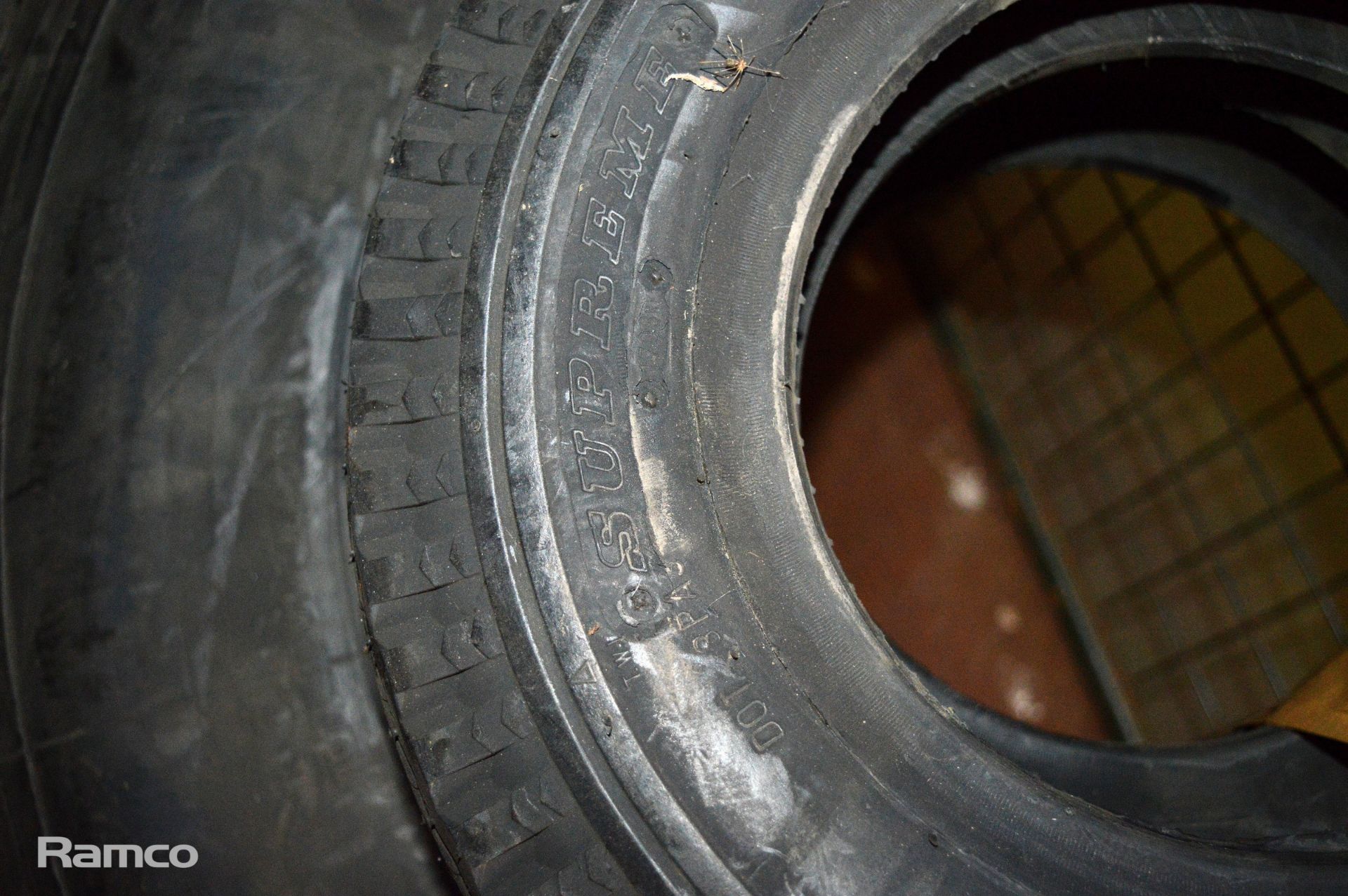 Vehicle and Trailer Tyres - 1x Michelin XZA 8.25R16 128K Tyre, 2x Supreme 4.80/4.00-8 Trailer Tyres - Image 3 of 3