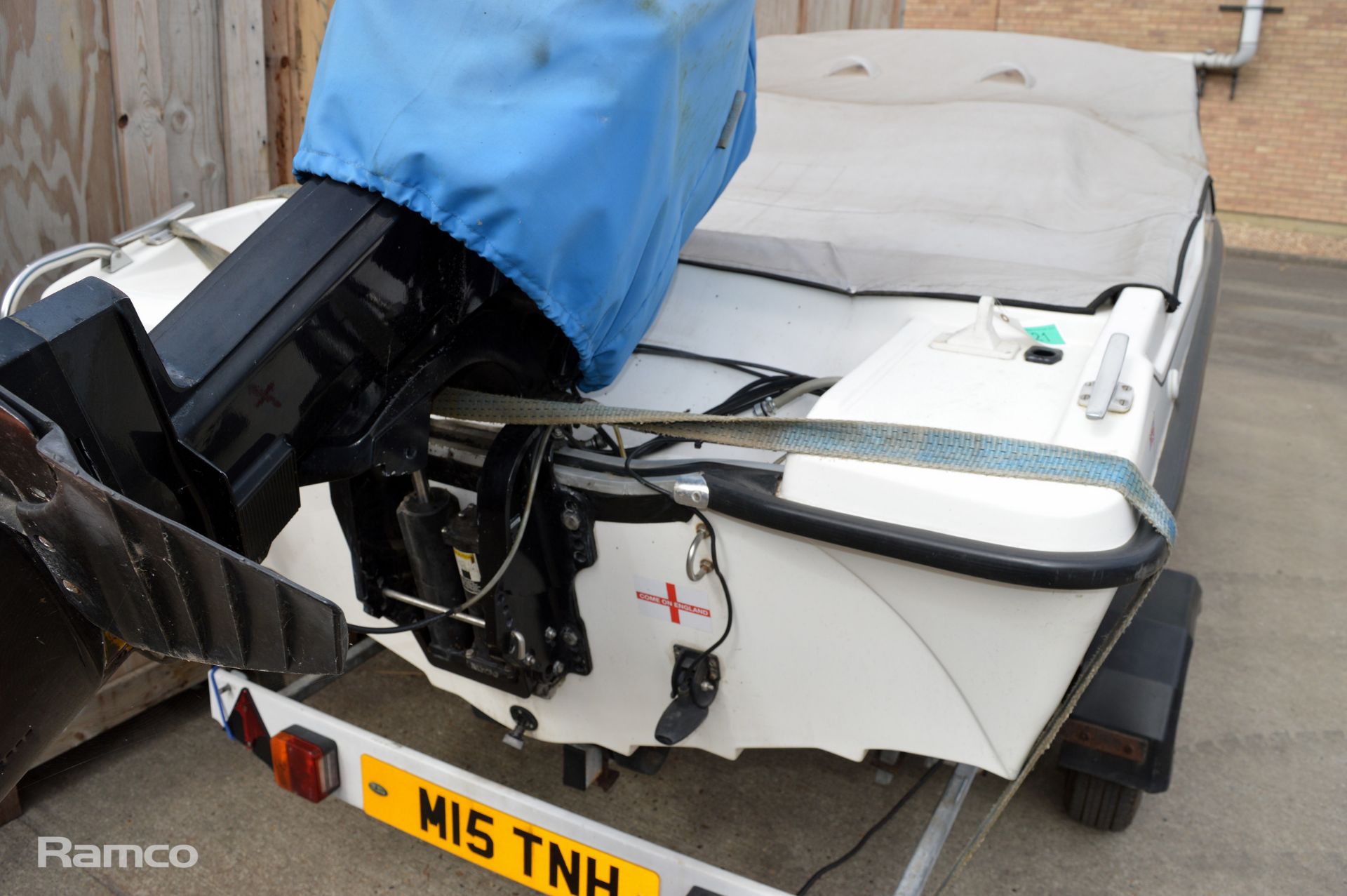 Fletcher 140 Speed Boat with Mercury 60 outboard engine with Trailer - Image 4 of 24