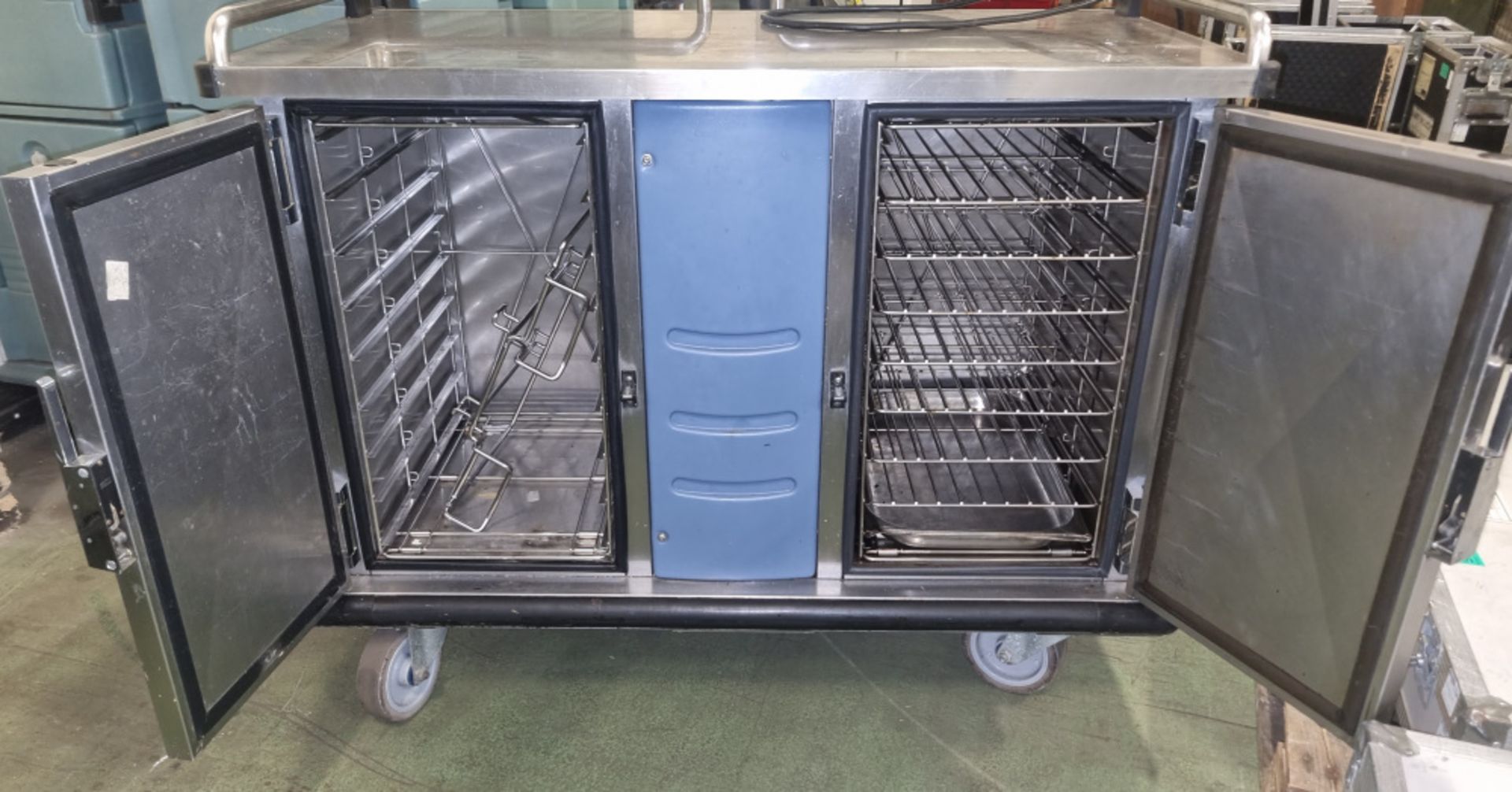 Socamel Multiserv Senior 1208222010 Mobile Hot + Cold Food Service Trolley 124x72x137cm - Image 3 of 4