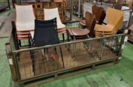 21x Assorted Single office chairs