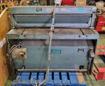 Kingsland Pedal Operated Metal Shearing Machine 140x70x120cm